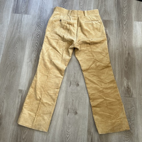 Edrich Ltd. Corduroy Pants Men's 31 X 30 Golden Pockets Straight Leg Zip Fly VTG - Picture 7 of 8