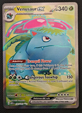 Venusaur ex 182/165 Sv: Scarlet & Violet 151 Holo Pokemon TCG