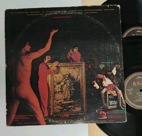 Rush: Exit Stage Left VG+ 1981 Tom Sawyer Rock Mercury GF Sleeve G+ 2LP 1st Pres - Picture 7 of 23