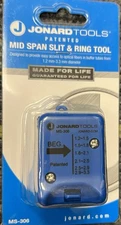 NEW Jonard Tools MS-306 mid span split & ring tool (6-Groove Sizes 1.2-3.3)