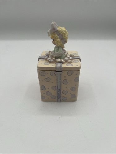 Precious Moments Enesco "For Mom" Trinket Covered Box Figurine 113124K - Picture 2 of 9