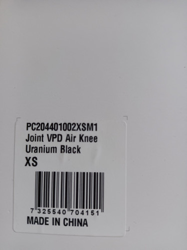 BNIB POC Joint VPD 2.0 MTB Knee Protectors - Uranium Black - Size: XS NEW - Picture 4 of 4