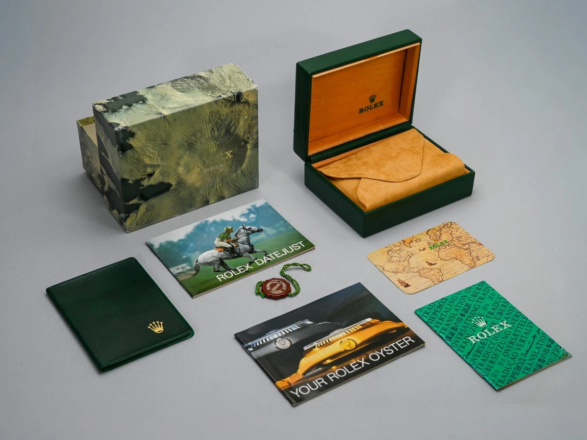 Rolex 1980-1989 Year Manufactured Watch Presentation Box (Single)s