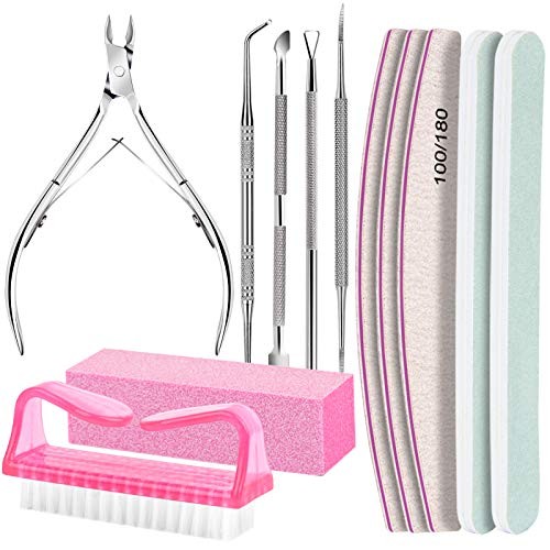Nail Care Kit, Nail Files 100/180, Nail Buffer Block, Cuticle Nippers, - Picture 2 of 7