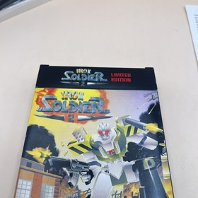 Atari Jaguar CD Iron Soldier 2 1997 Complete Box Manual Limited Edition