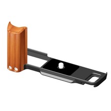 For Fuji XE5 Compatible Quick Release Plate Solid Wood Handle Accessory