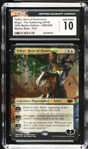 TEFERI, HERO OF DOMINARIA Masterpiece Series: Mythic Edition Foil CGC 10 MTG - Picture 1 of 2