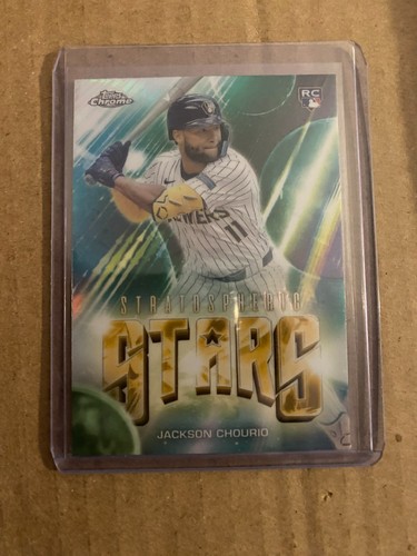 Jackson Chourio 2024 Topps Chrome Update Stratospheric Stars Rookie #SSC-17