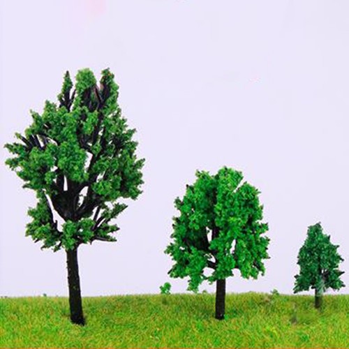 Develop Unique Scenery Designs with these High Quality 50PCS Miniature Trees - Picture 7 of 7