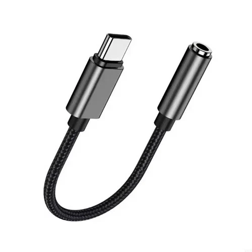 USB C to 3.5mm Audio Adapter, Nylon