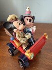 Disney Christmas Ornament Mickey Mouse Minnie in Jalopy sketchbook 2016 store