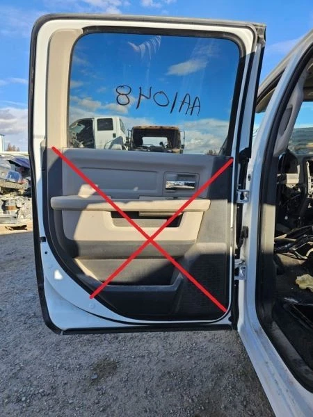 Ram 3500 2011 usado puerta trasera izquierda enviada sin óxido puede caber 10-20 Foto 2 de 4