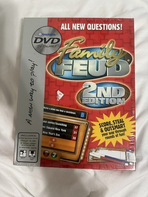 Family Feud 2nd Edition Interactive TV/DVD Game NEW & SEALED. A New Way to Play!