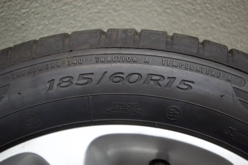 Original Smart ForTwo ForFour W453 15 Zoll Sommerreifen Felgen 7mm TOP! - Bild 7 von 11