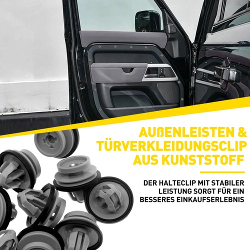 50x Befestigungsclips Schweller Türverkleidung Dichtung für Land Rover Defender - Bild 7 von 14