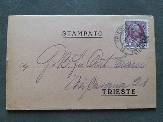 Società Alpina delle Giulie (Trieste). Programma delle Escursioni (3 mesi 1913).