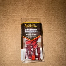 GG Grand General 62840 Red Blade Male And Female End Terminals