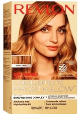 Revlon Color Effects Frost and Glow Ammonia Free Permanent Hair Color, 30 Honey