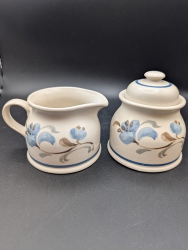 Johnson Brothers, Sirocco Blue, Zucker und Milchkännchen Set, England, 1979-80 - Bild 3 von 10