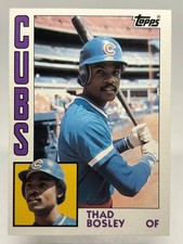 1984 Topps - Thad Bosley #657 Chicago Cubs
