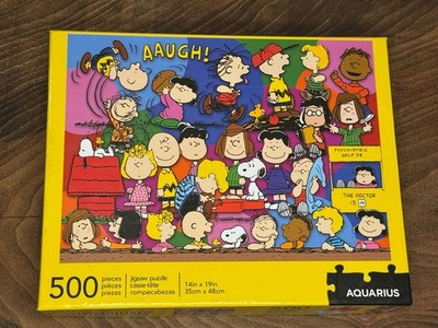 Aquarius Peanuts 500 Piece Jigsaw Puzzle NEW Sealed