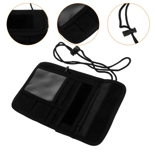 Paquete de identificación táctica para hombre bolsa de tarjetas resistente al desgaste bolsa de almacenamiento de tarjetas - Imagen 10 de 12