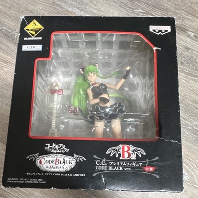 Banpresto Code Geass C.C. Ichiban Kuji Premium Figure CODE BLACK in ASHFORD 2013