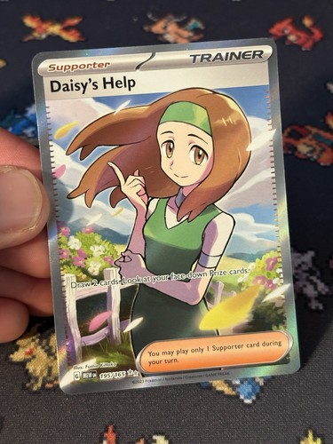 Pokémon Cards Daisy’s Help 195/165 Full Art Secret Rare Pokemon 151 - (NM) - Picture 2 of 6