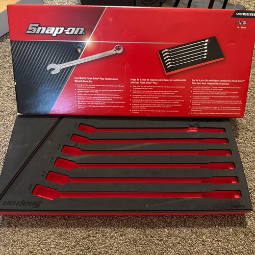 Snap on 6pc Metric 20mm - 25mm Wrench FOAM ONLY for SOEXM02FMBR With Box