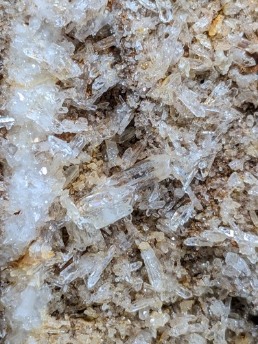 Großer Faden Quarz Kristall Cluster, Old Stock, Montgomery County, Arkansas, Eiche - Bild 15 von 22