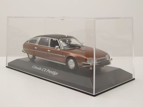 Citroen Cx 1982 Braun Metallico Modellino Auto 1:43 Maxichamps - Foto 8 di 9