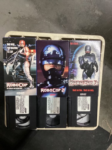 Robocop 1, 2 und 3 Lot - (VHS, 1987-90-94)