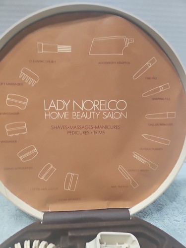 Dama Norelco Hogar Salón de Belleza Afeitados Masajes Manicuras Pedicuras Adornos De Colección - Imagen 2 de 10