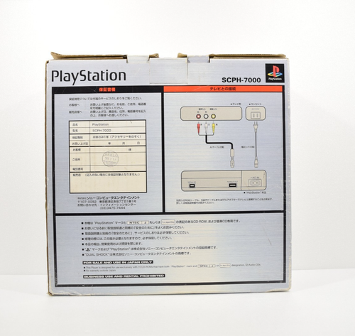 Sony PlayStation1 PS1 SCPH-7000 Console Controller Set NTSC-J tested and working - Picture 20 of 21