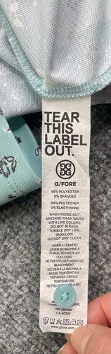 G Fore Poloshirt Herren Medium All Over Print Grün Performance - Bild 5 von 7