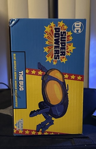 DC Super Powers The Bug Blue Beetle's Aerial Mobile HQ Vehicle McFarlane New - Picture 5 of 8