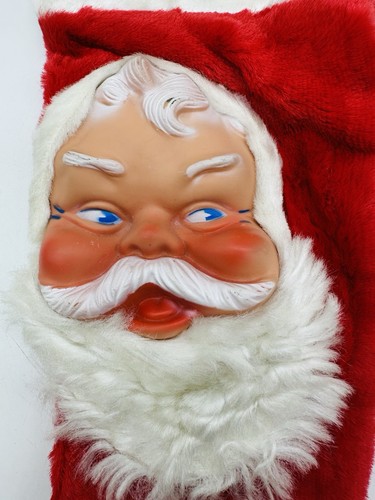 Vintage Rubber Face Santa Stocking Doug - Picture 4 of 8