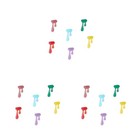 3 Pack Glass Markers for Drinks Water Silicone Cup Identification