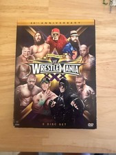 WWE WrestleMania XXX DVD 2014 30th Anniversary 3-Disc Set Hulk Hogan Cena WWF