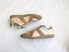 Maison Margiela GAT Sneakers Brown Men 10 43 Suede Leather Low Top Gum