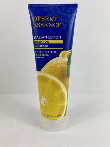 Desert Essence Italian Lemon Shampoo Revitalizing 8 fl oz 237 ml Biodegradable, - Picture 1 of 2
