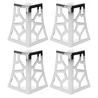 4 Stück Wohnmöbelbeine Möbelfüße Ersatzfüße Metallmöbel Schrankfüße