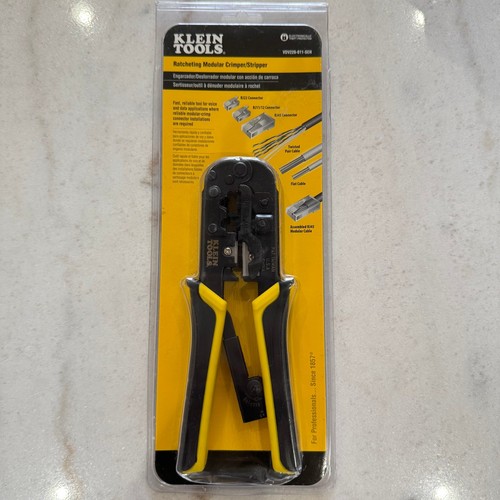 Klein Tools ratcheting modular crimper stripper VDV226-011-SEN network cabling