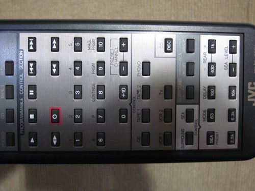 JVC RM-SR803U Universal AV Fernbedienung für RX803V programmierbar - Bild 11 von 16
