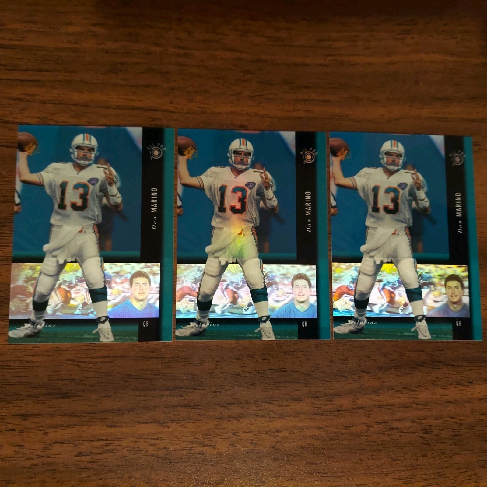 3 Dan Marino DOLPHINS 1994 Upper Deck SP ALL PRO Hologram PB23 NFL Football Card