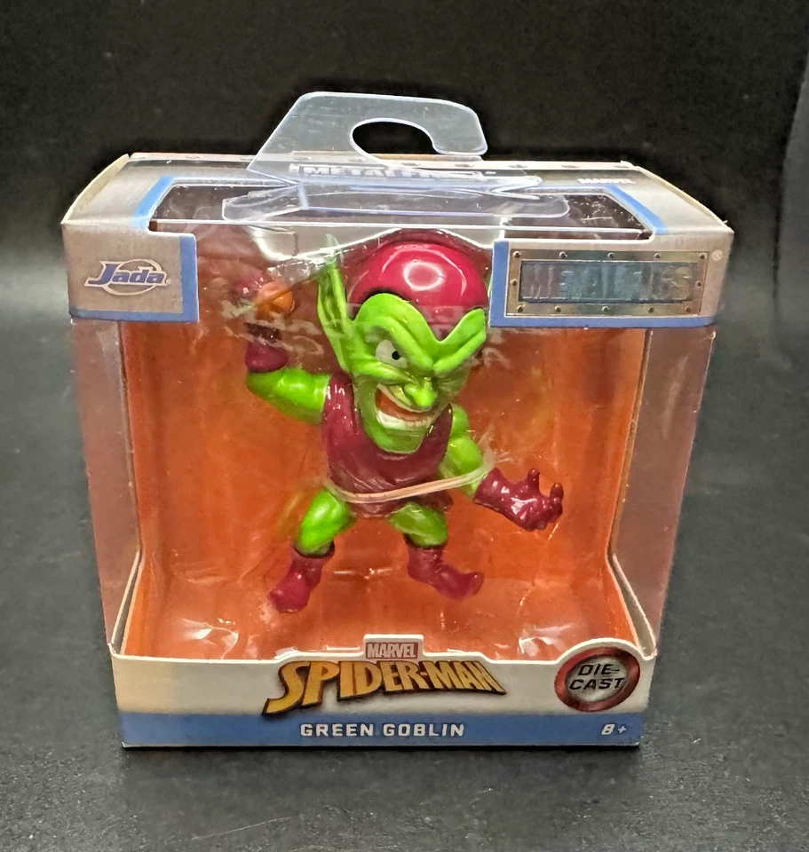 JADA TOYS FIGURAS DE METAL DE 2,5" -MARVEL: 🕷SPIDER-MAN/GOBLIN/TOXIN/VENOM🕷 *TODOS 4* Foto 3 de 4