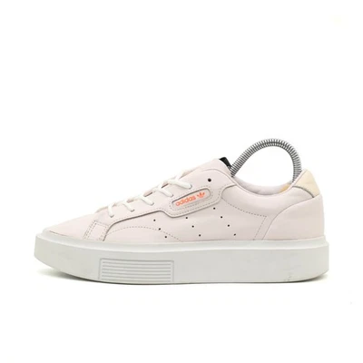 adidas Damen Sleek Z Sneaker EU 42 Off White EE4505 Leder Niedrig Komfort - Bild 1 von 4
