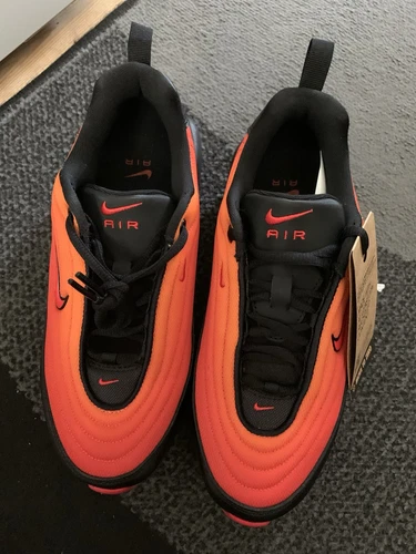 NIKE AIR MAX Nero Arancione Rosso