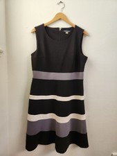 Tommy Hilfiger Women's Dress Sleeveless Colorblock Business Black Size 14