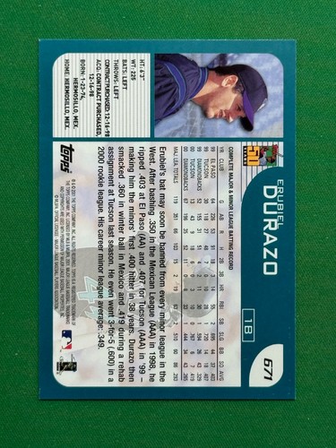 2001 Topps Series 2 Baseball Base #601 - 791 PICK YOUR CARD COMPLETE YOUR SET - Picture 142 of 382